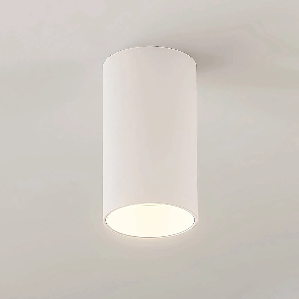 Arcchio Dilana faretto, tondo, GU10, bianco
