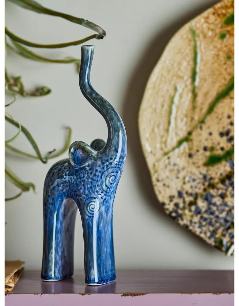 Statuetta in gres (altezza 23,5 cm) Longuro - Bloomingville