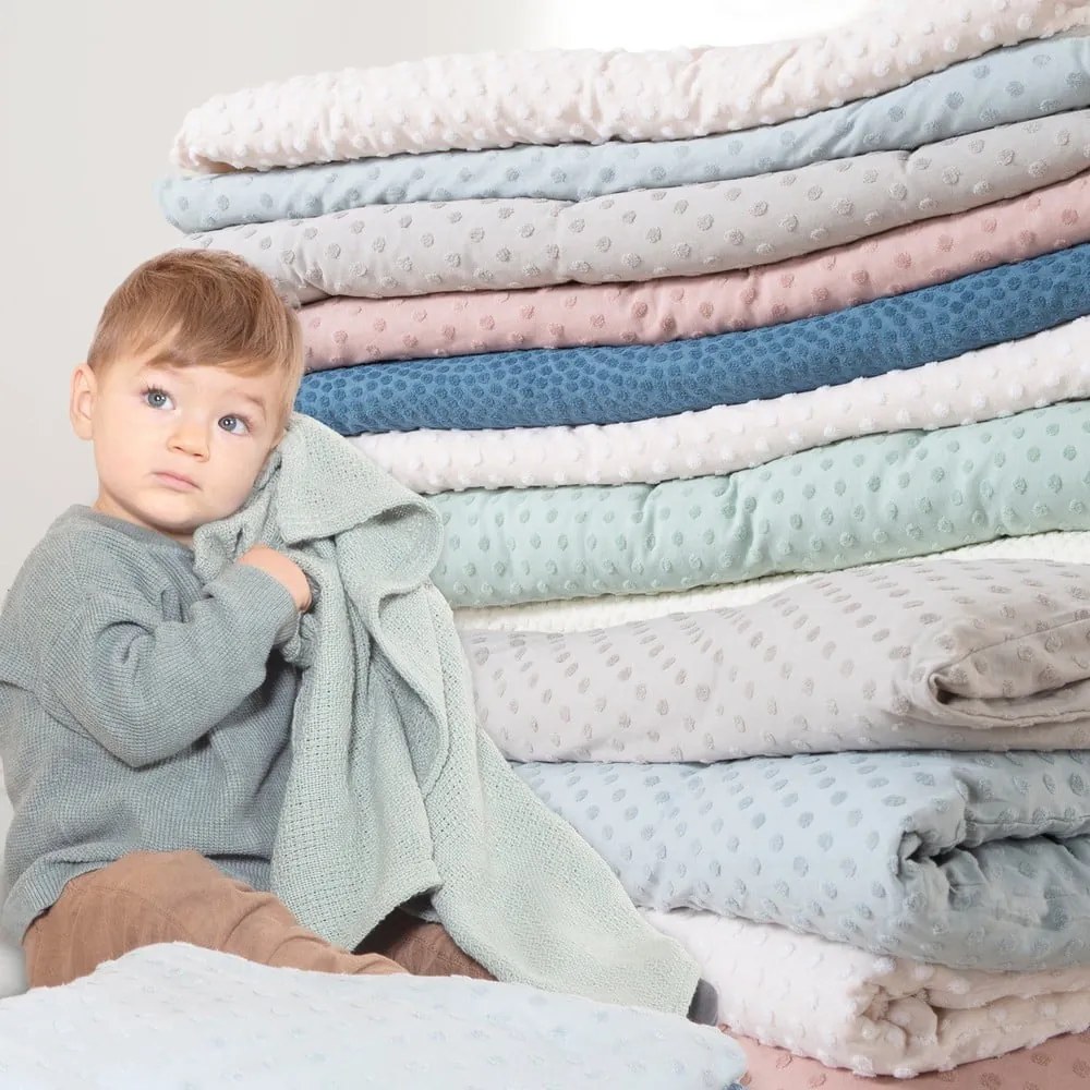 Paracolpi beige in misto cotone 170 cm Frosty Almond – Roba