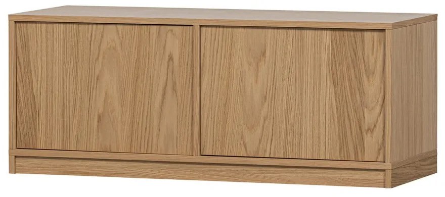 Tavolo TV modulare in rovere naturale 110x44 cm Modulair - vtwonen