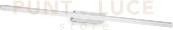 Riflesso applique da specchio ip54 led 3000k 19w 2150 lm bianco 82cm