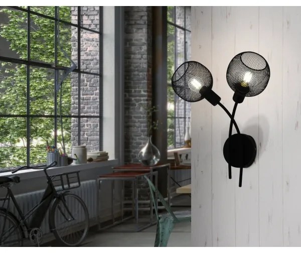 Eglo 43375 - Applique WRINGTON 1 2xE14/40W/230V