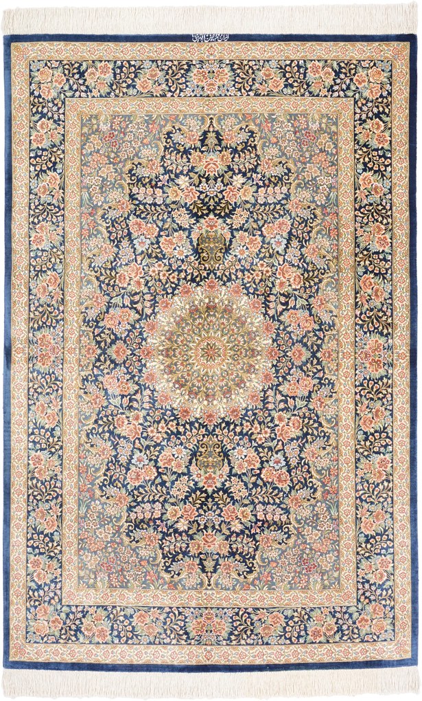 Ghom Tappeto persiano 100 x 150 (Iran) Annodato A Mano