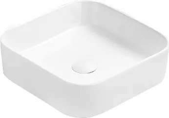 Mexen Vena lavello da appoggio 37 x 37 cm, bianco - 22193700