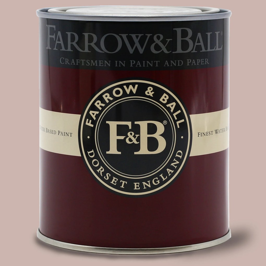 Farrow & Ball Flat Eggshell Archive Colour - Pink Drab 207 - 5l
