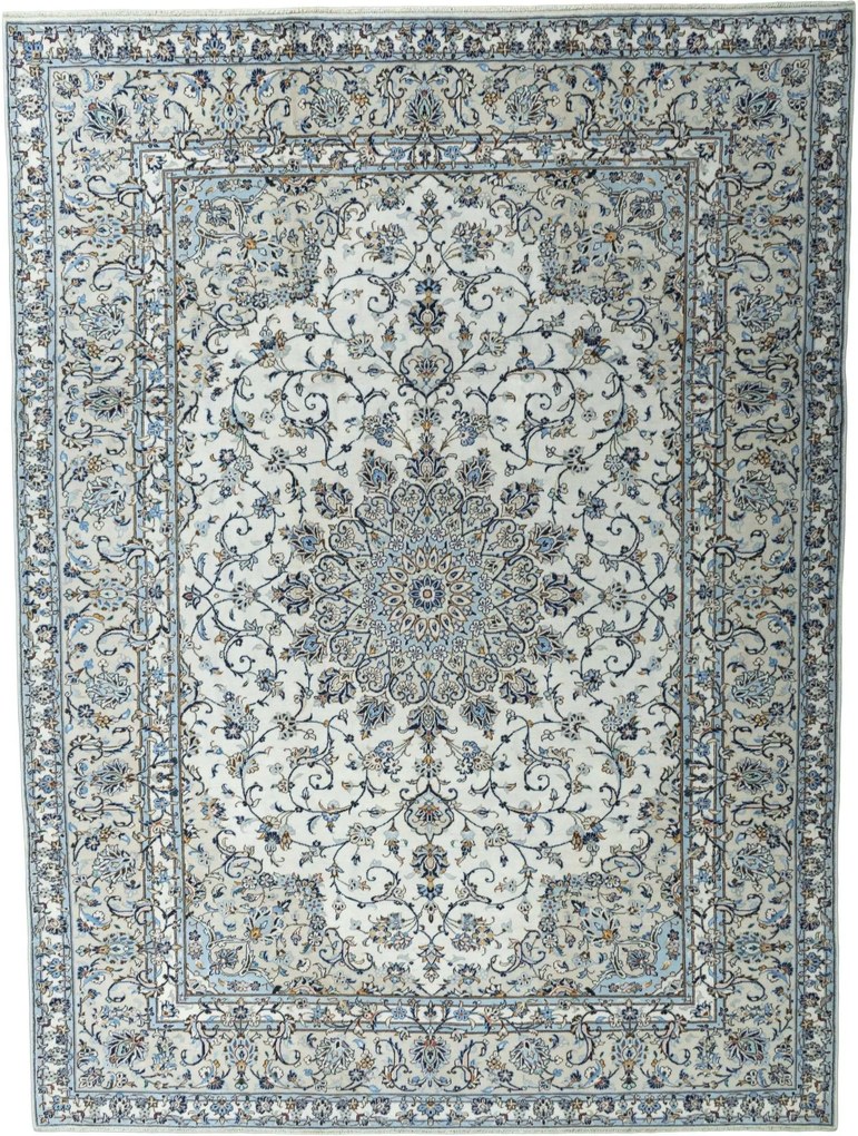 Kashan Tappeto persiano 400 x 290 Beige (Iran) Annodato A Mano