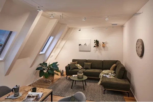 Paulmann 94481 - Set da 5 faretti LED da 4,8 W per sistema a cavo 230 V