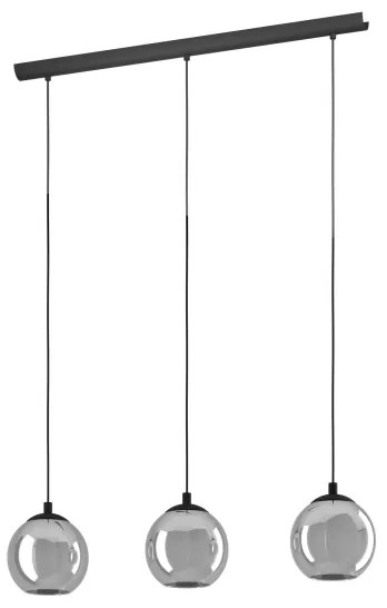 Eglo 98652 - Lampadario a sospensione con filo ARISCANI 3xE27/40W/230V