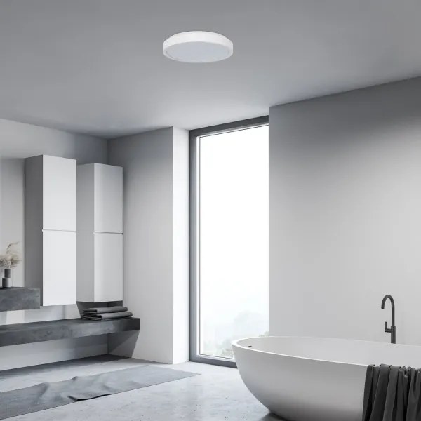 Rabalux 71257 - Plafoniera LED da bagno SAMIRA LED/18W/230V IP44 bianco