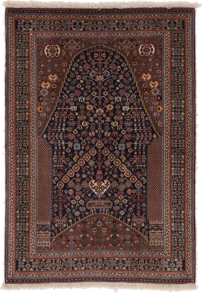 Tappeto 100x140 (Iran) Annodato A Mano