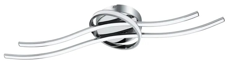 Plafoniera LED Selvina argento IP20 bianco caldo EGLO