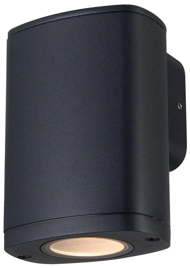 Kanlux 38880 - Applique da esterno ZEVI 1xGU10/10W/230V IP54 nero