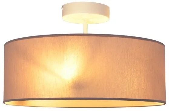 Lampadario a sospensione con supporto rigido ALBA 3xE27/15W/230V rosa