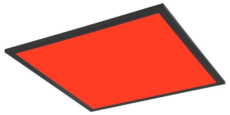 Plafoniera LED nera 44,5x44,5 cm Beta - Reality