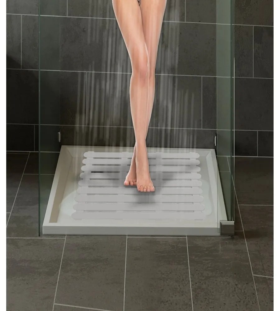 Tappeto da bagno in plastica beige 50x80 cm - Wenko