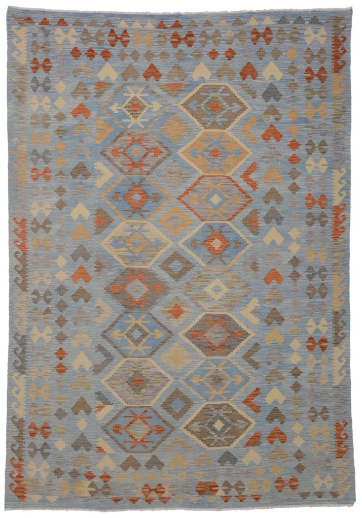 Kilim Tappeto 290x200 (Afghanistan) Tessuto A Mano