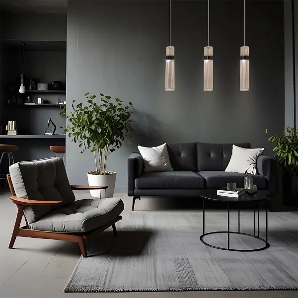 Lampadario LED a cavo AMBIENTE LED/6W/230V 3000/4000/6000K dorato