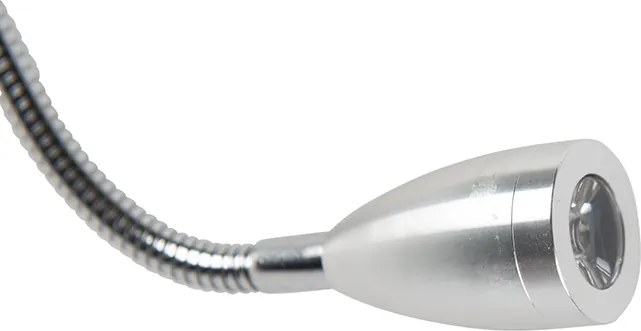 Applique da parete moderna bianca con paralume floreale in velluto - Brescia