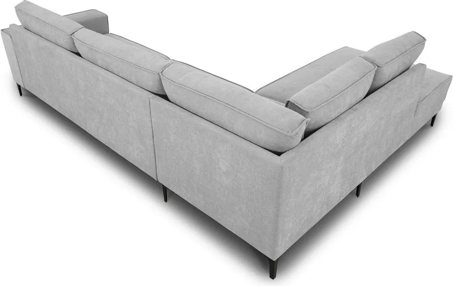 Divano angolare grigio (con penisola a sinistra/a L) Copenhagen – Scandic