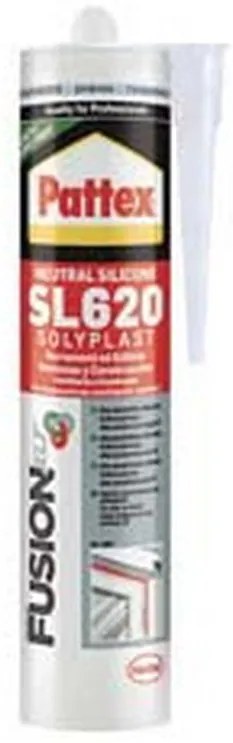 2pz pattex silicone sl 620 neutro colorato - ml.300 grigio ral 7004 fer131032