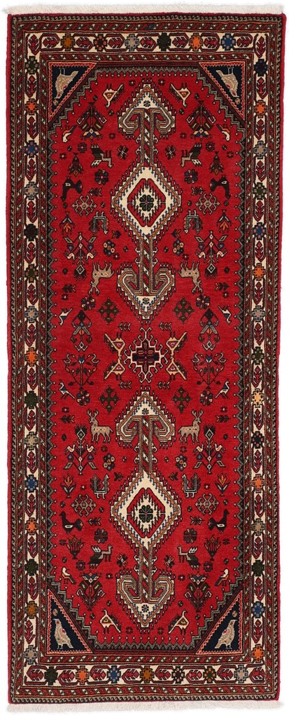 Persian Tappeto 80 x 200 (Iran) Annodato A Mano