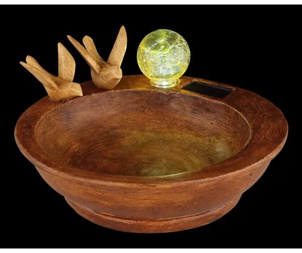 Globo 33892 - Lampada solare LED SOLAR LED/0,06W/3V IP44 vaschetta per uccellini