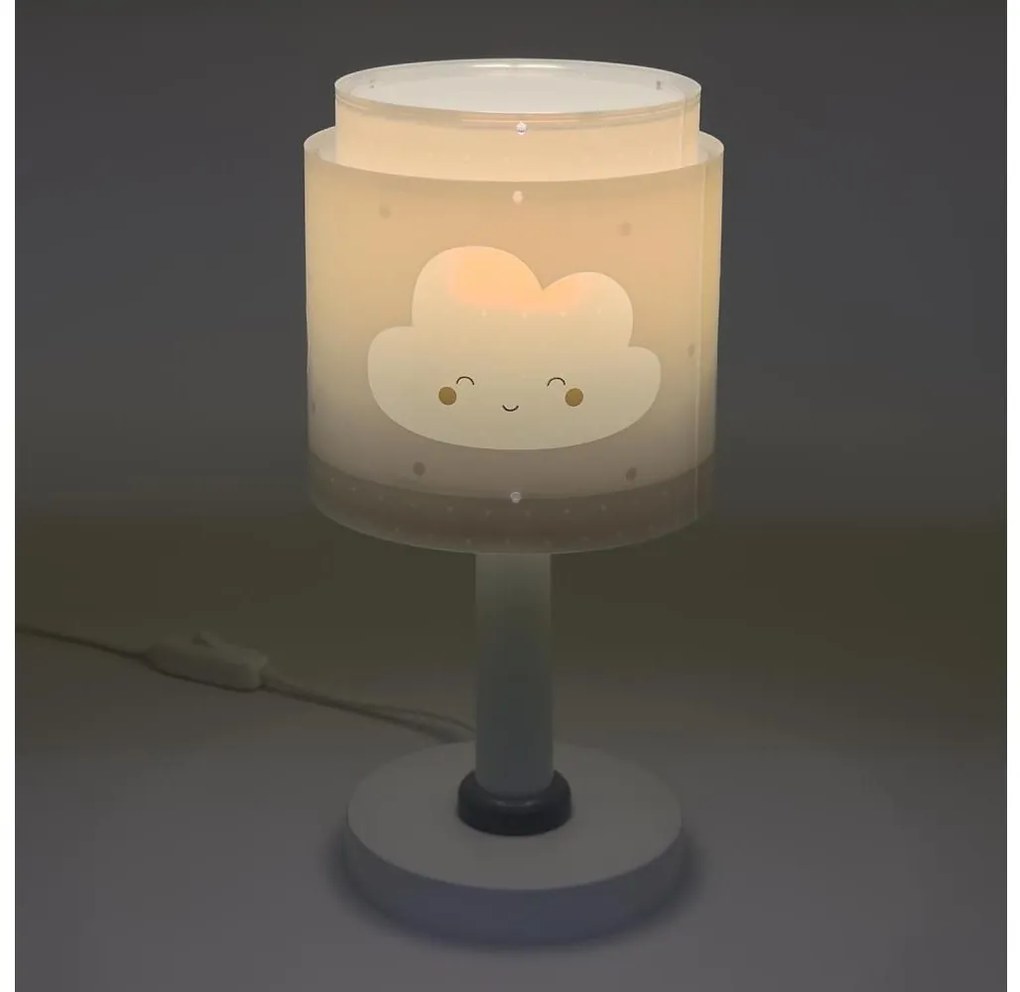 Dalber 76011E - Lampada per bambini BABY DREAMS 1xE14/8W/230V grigio