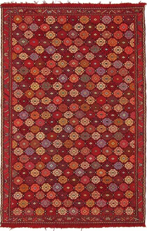 Kilim Tappeto persiano 190x130 (Iran) Tessuto A Mano