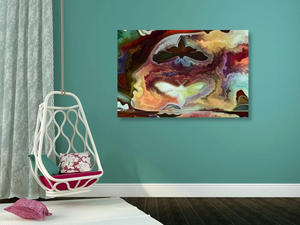 Quadro su tela – Silhouette mistica