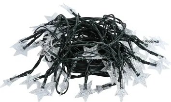 Brilagi - Catena decorativa solare a LED STARS 50xLED/8 funzioni 7m IP65 bianco caldo