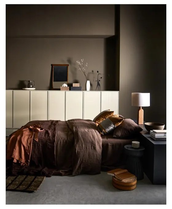 Armadio modulare in legno di pino crema 50x110 cm Daily - vtwonen