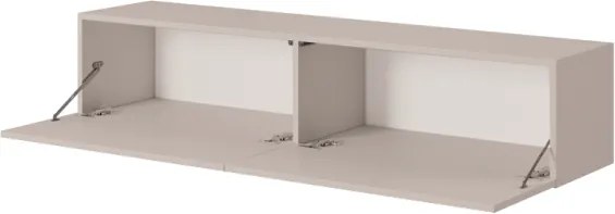 Mobile TV Sospeso 140 Cm Cannettato 2 Ante Tortora Bali