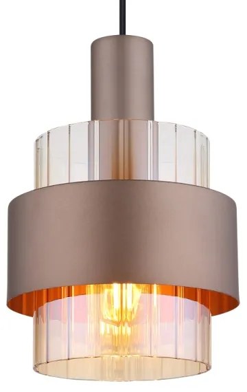 Globo 15560HA - Lampada a sospensione con cavo MILLEY 1xE27/60W/230V