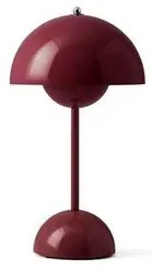 Flowerpot VP9 Lampada da Tavolo Portatile Dark Plum - &Tradition