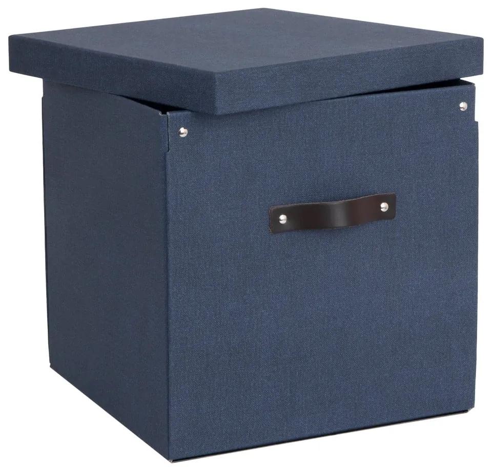 Scatola portaoggetti blu Logan - Bigso Box of Sweden