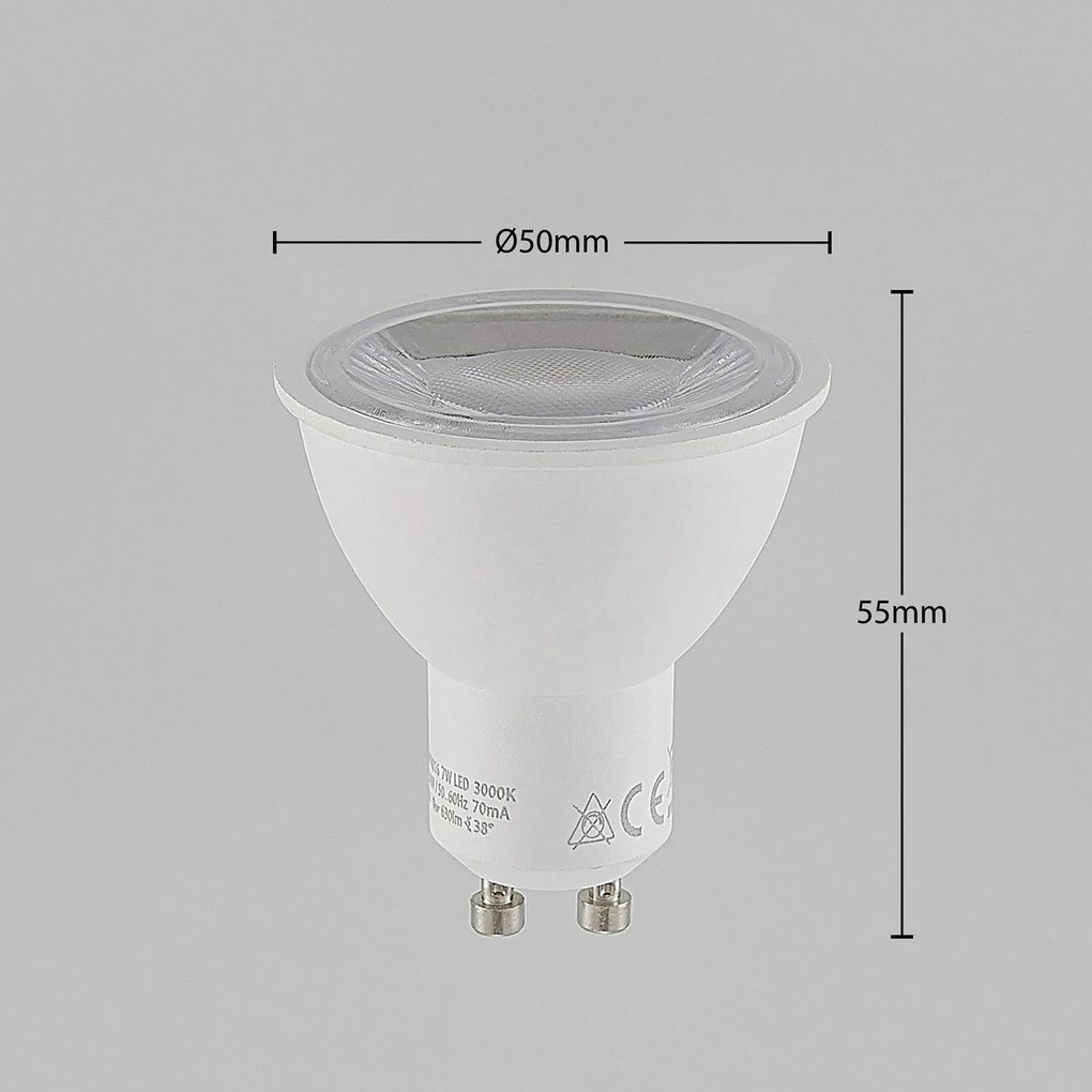 Arcchio LED riflettore GU10 7W 3.000K 700 lumen 38°