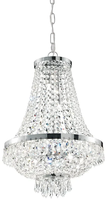 Luce a soffitto del lampadario cristallino, 6 luci G9 Luce a