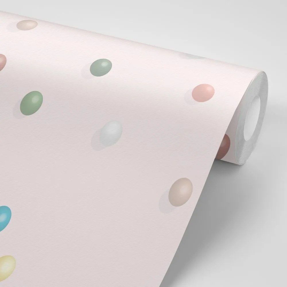 Carta da parati – Piccole sfere colorate