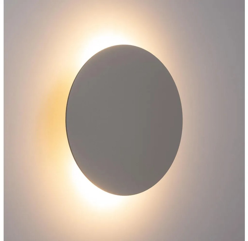 Applique LUNA 4xG9/8W/230V diametro 40 cm grigio