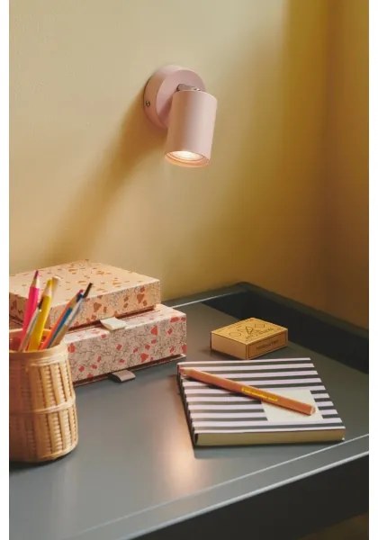 Nordlux - Faretto da parete EXPLORE 1xGU10/7W/230V rosa