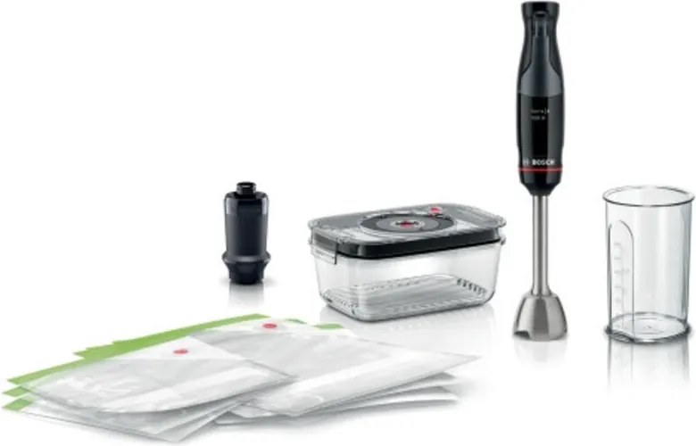 Bosch - Serie 4 MSM4B6V2 Frullatore ad immersione 1000 w Antracite, Nero