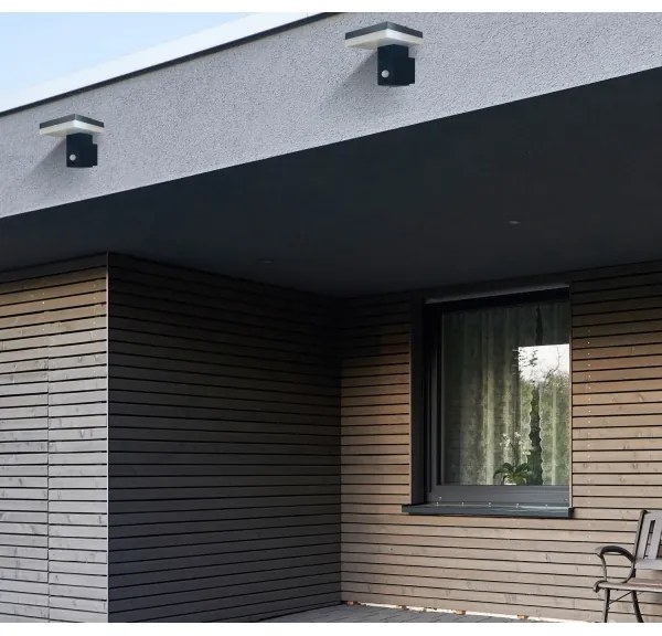 Lampada da parete solare LED SOLARIS2 LED/5,5W/3,7V 4000K IP44 con sensore