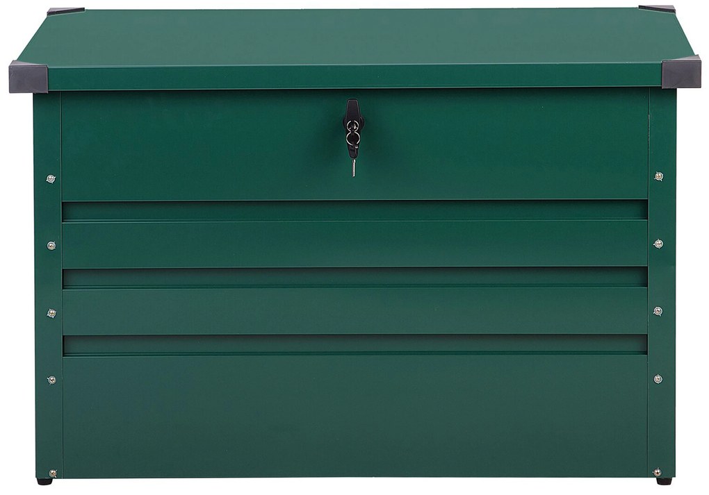 Cesta da giardino in acciaio verde scuro 100 cm CEBROSA Beliani
