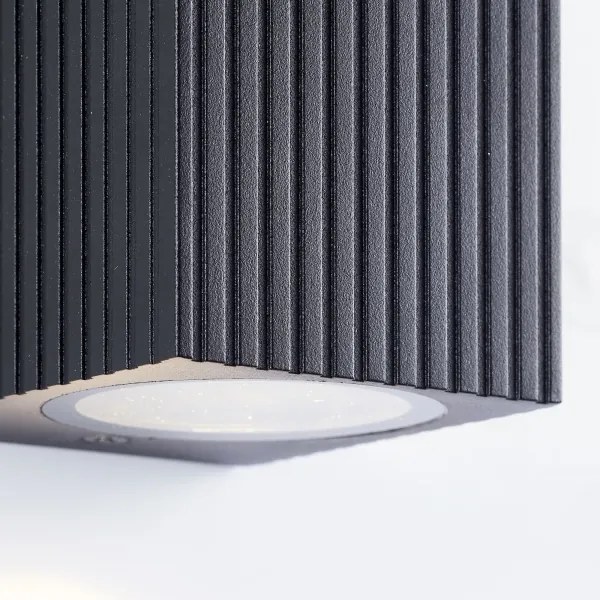 Brilliant - Applique da esterno JELANI 1xGU10/10W/230V IP44 nero