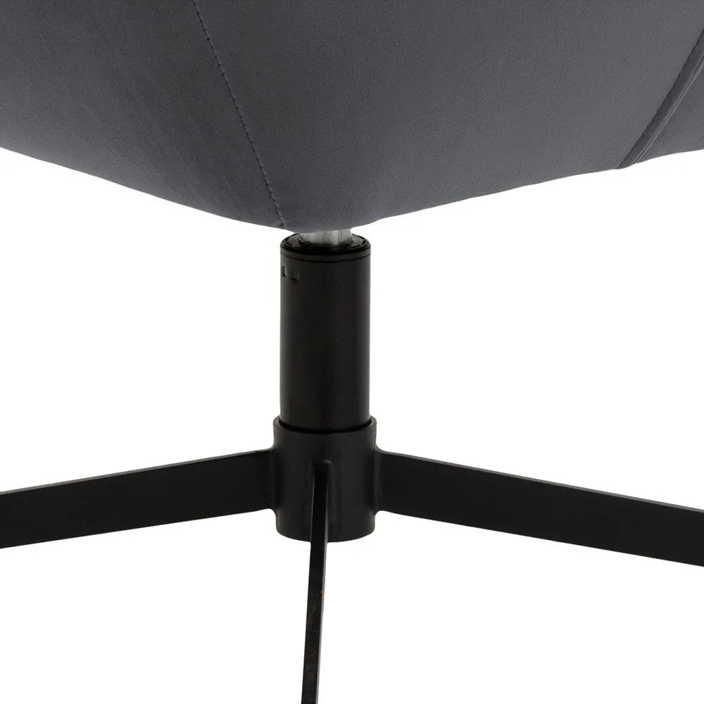 Poltrona grigia girevole Paris – Actona