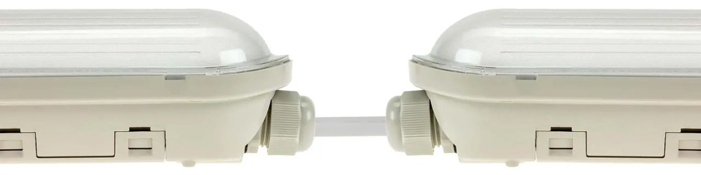 Plafoniera LED 120cm 38W 5.900lm (155lm/W) Certificato PZH Colore Bianco Naturale 4.000K
