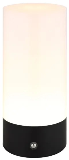 Globo 21040SRGB - Lampada da tavolo LED RGB touch LEX 1,8W/5V 1500mAh nera