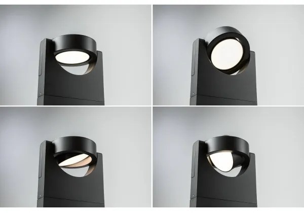 Paulmann 94407 - LED/8W IP44 Lampada da esterno SWIVEA 230V