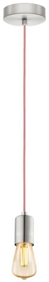 Eglo 32526 - Lampadario a sospensione con filo YORTH 1xE27/60W/230V