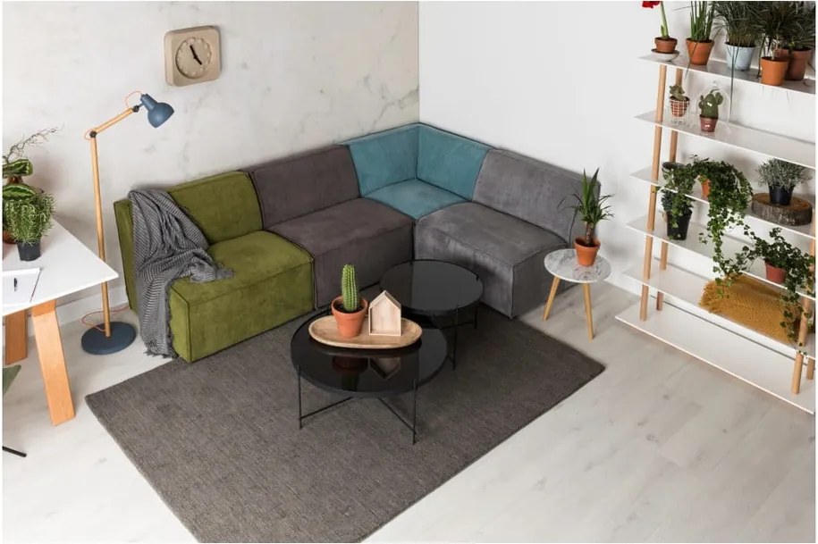 Tavolino nero Cupid XXL - Zuiver